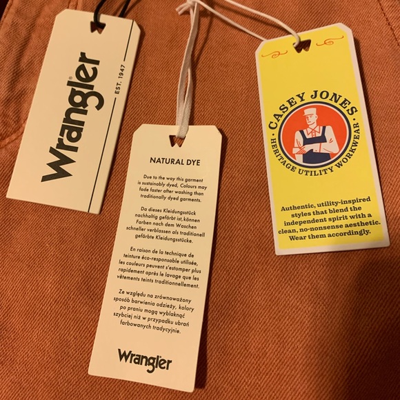 NEW with Tags Wrangler Casey Jones Heritage Utility Workwear - Picture 7 of 12